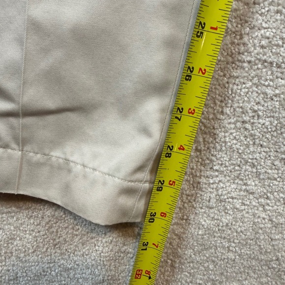 Brooks Brothers Milano Advantage Chino Mens 33x32 Beige Slim Fit Cotton Pants - Picture 7 of 8
